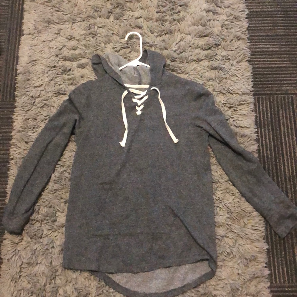 Grey hoodie